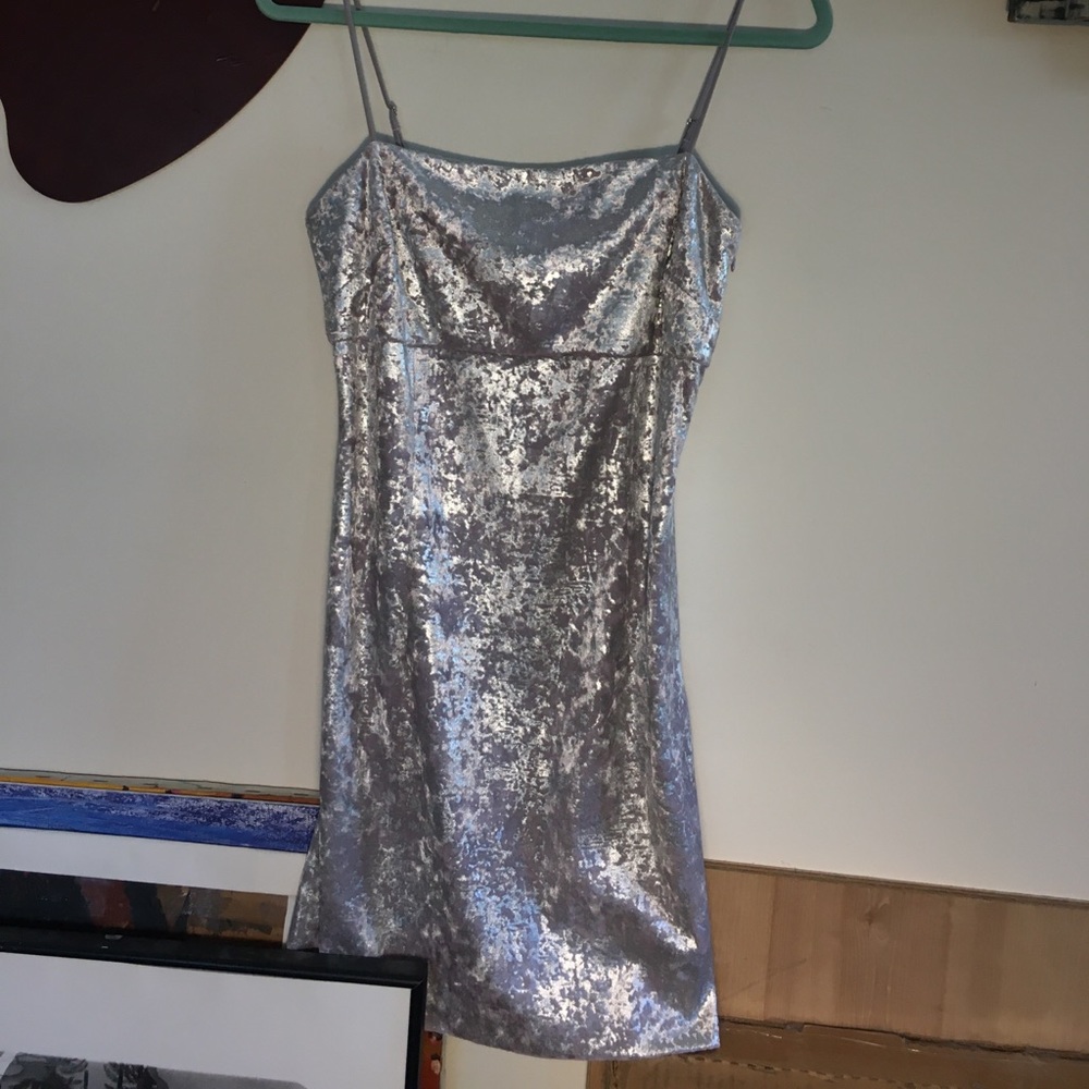 Silver-Reflective BodyCon by Forever 21